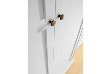 Garderobe Anjou 96 cm 2 Dører - Hvit - Oppbevaring - Garderober & garderobesystem