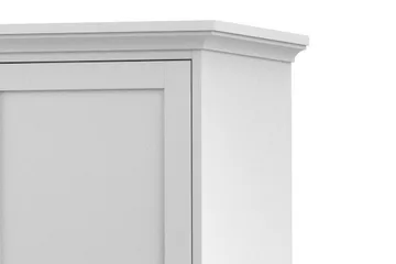 Garderobe Anjou 96 cm 2 Dører - Hvit - Oppbevaring - Garderober & garderobesystem