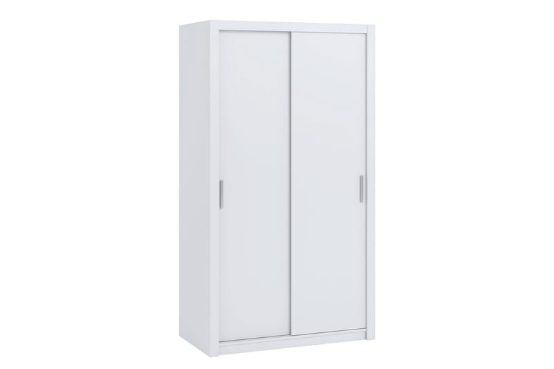 Garderobe Barriga 120 cm - Hvit - Garderober & garderobesystem - Garderobeskap