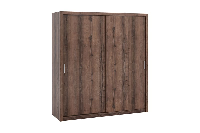 Garderobe Barriga 200 cm - Natur - Garderober & garderobesystem - Garderobeskap