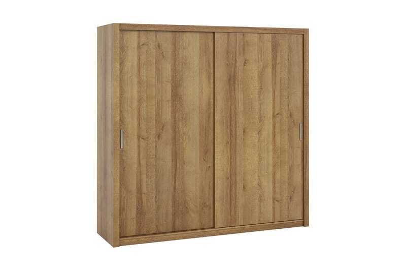 Garderobe Barriga 220 cm - Gyllen Natur - Garderober & garderobesystem - Garderobeskap