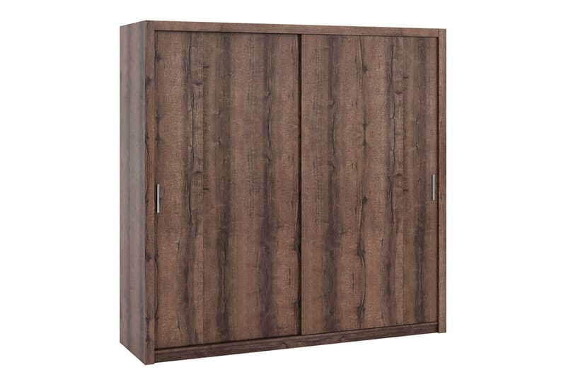 Garderobe Barriga 220 cm - Natur - Garderober & garderobesystem - Garderobeskap