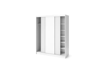 Garderobe Biancco 180x220 cm - Hvit - Oppbevaring - Garderober & garderobesystem