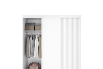 Garderobe Biancco 180x220 cm - Hvit - Oppbevaring - Garderober & garderobesystem