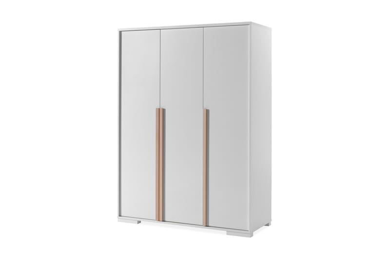 Garderobe Buhult 146 cm - Hvit - Garderober & garderobesystem - Barnegarderobe - Garderobeskap