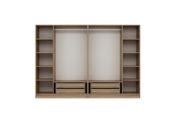 Garderobe Cambrian 270 cm - Eik - Oppbevaring - Garderober & garderobesystem