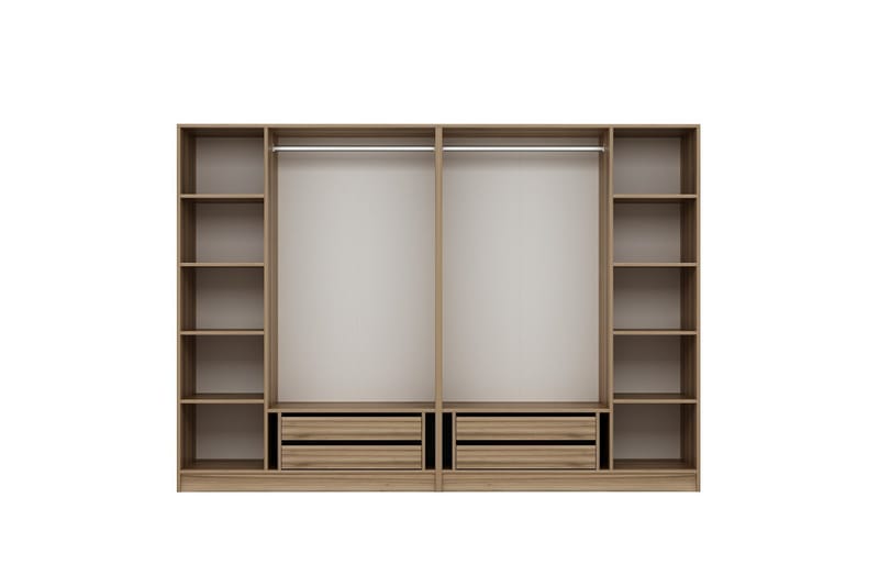 Garderobe Cambrian 270 cm - Eik - Oppbevaring - Garderober & garderobesystem