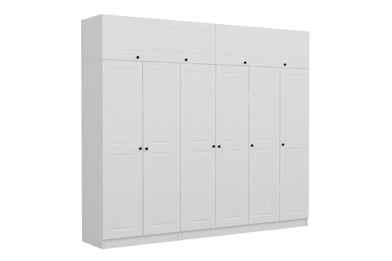 Garderobe Cambrian 270 cm - Hvit - Garderober & garderobesystem - Garderobeskap