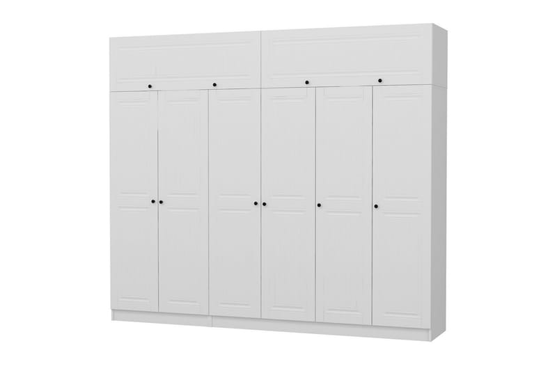 Garderobe Cambrian 270 cm - Hvit - Garderober & garderobesystem - Garderobeskap