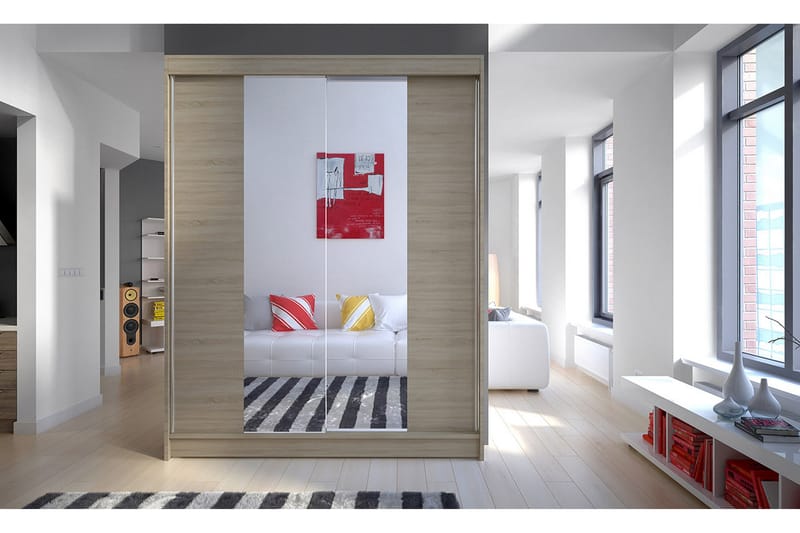 Garderobe Camino 150x58x200 cm - Oppbevaring - Garderober & garderobesystem