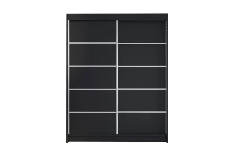 Garderobe Camino LED-belysning, Svart