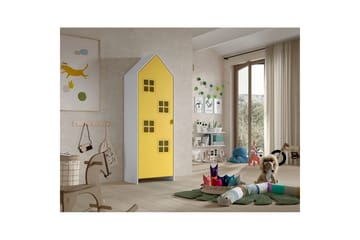 Garderobe Casami Brugge Gul - Gul - Oppbevaring - Garderober & garderobesystem