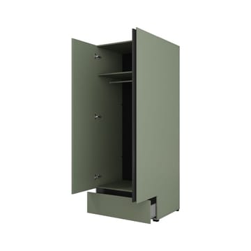 Garderobe Cross S 2 Dører 1 Skuff - Grønn - Oppbevaring - Garderober & garderobesystem