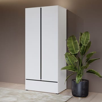 Garderobe Cross S 2 Dører 1 Skuff - Hvit - Oppbevaring - Garderober & garderobesystem
