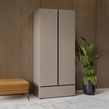 Garderobe Cross S 2 Dører 1 Skuff - Kongo - Oppbevaring - Garderober & garderobesystem