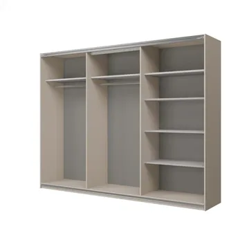 Garderobe Cube 3 skyvedør - Kasjmir - Oppbevaring - Garderober & garderobesystem