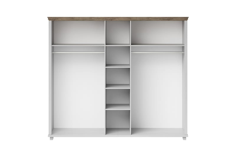 Garderobe Drumin 62x108 cm - Askgrå | Natur - Garderober & garderobesystem