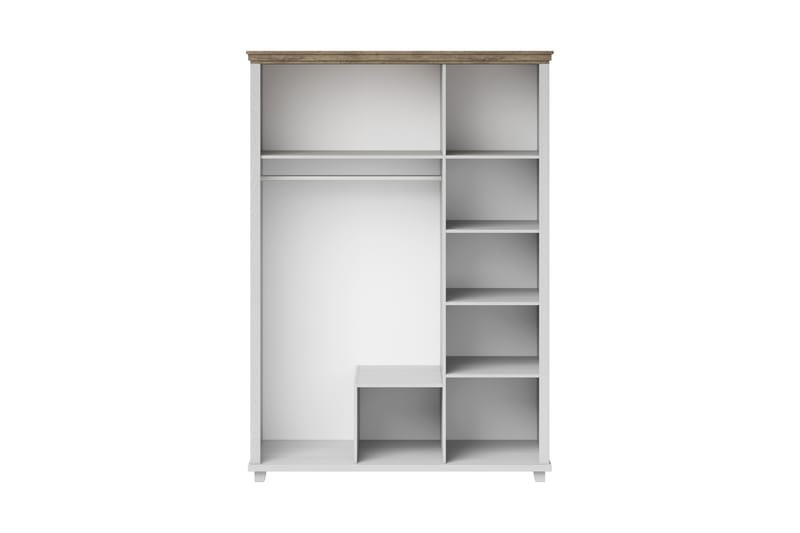 Garderobe Drumin 62x108 cm - Askgrå | Natur - Garderober & garderobesystem