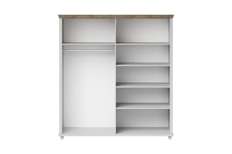 Garderobe Drumin 62x108 cm - Askgrå | Natur - Garderober & garderobesystem