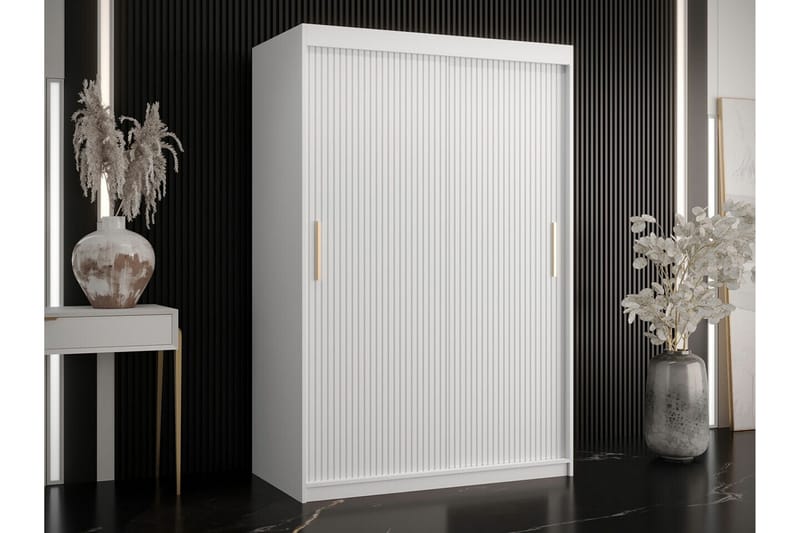 Garderobe Dunvegan - Hvid - Oppbevaring - Garderober & garderobesystem