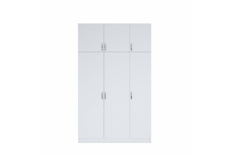 Garderobe Farmdon 6 Skap 55x145 cm - Hvit - Oppbevaring - Garderober & garderobesystem