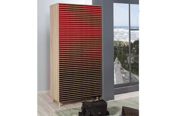 Garderobe Gillberga 90 cm - Brun - Oppbevaring - Garderober & garderobesystem