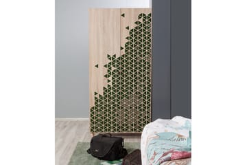 Garderobe Gillberga 90 cm - Brun - Oppbevaring - Garderober & garderobesystem