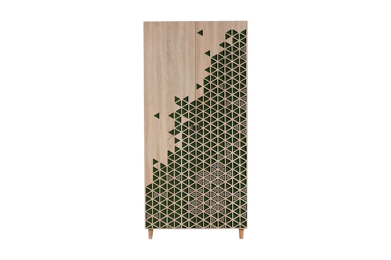 Garderobe Gillberga 90 cm - Brun - Oppbevaring - Garderober & garderobesystem