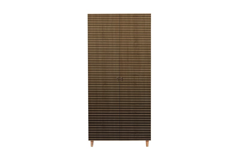 Garderobe Gillberga 90 cm - Brun - Oppbevaring - Garderober & garderobesystem