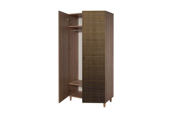 Garderobe Gillberga 90 cm - Brun - Oppbevaring - Garderober & garderobesystem