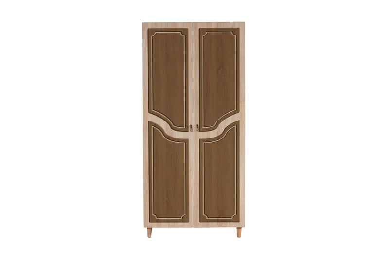 Garderobe Gillberga 90 cm - Brun - Oppbevaring - Garderober & garderobesystem