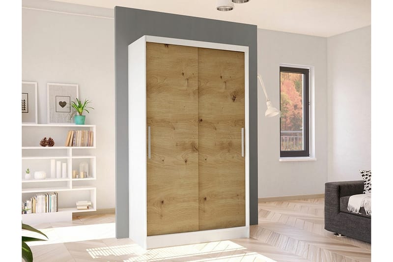 Garderobe Glenmore - Hvid - Garderober & garderobesystem - Garderobeskap