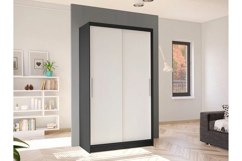 Garderobe Glenmore - Hvid - Garderober & garderobesystem - Garderobeskap