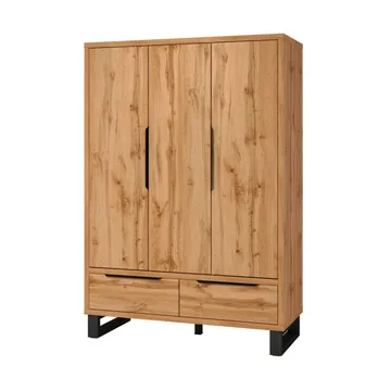 Garderobe Halle S 3 dører med 2 skuffer - Oppbevaring - Garderober & garderobesystem