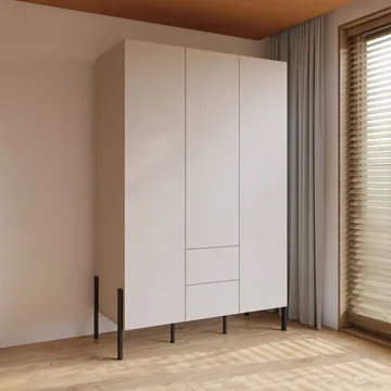 Garderobe Jukon S 3 dører med 2 skuffer - Oppbevaring - Garderober & garderobesystem