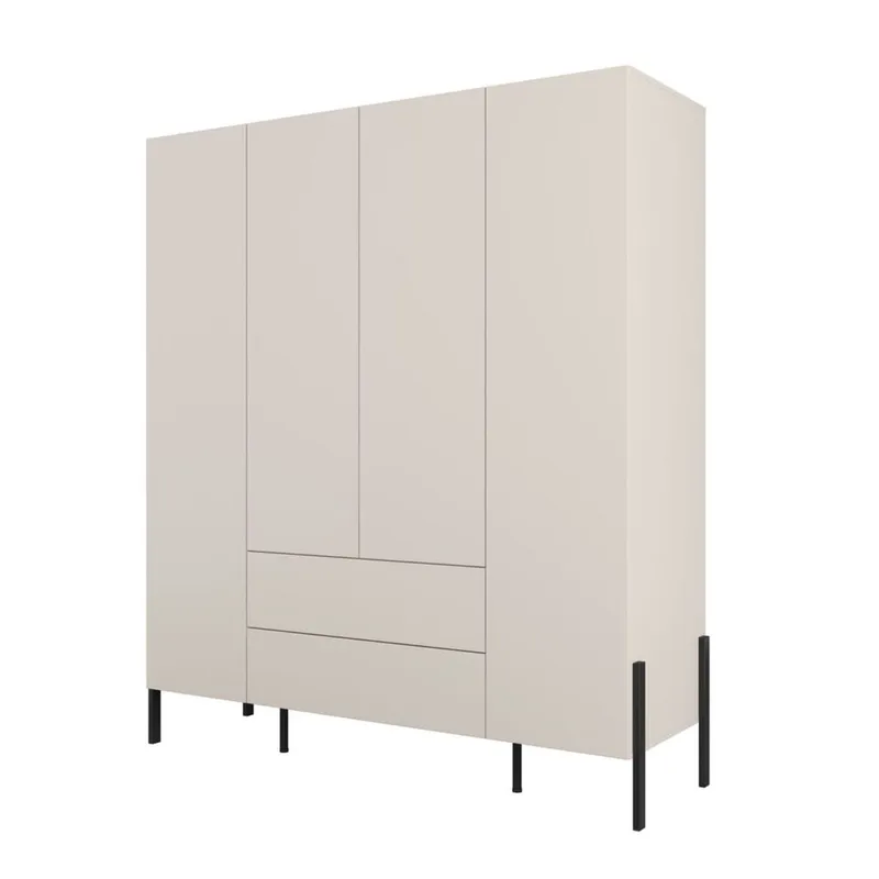 Garderobe Jukon S 4 dører med 2 skuffer