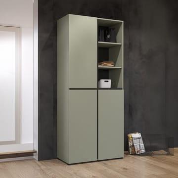 Garderobe Kors 3 dører - Grønn - Oppbevaring - Garderober & garderobesystem