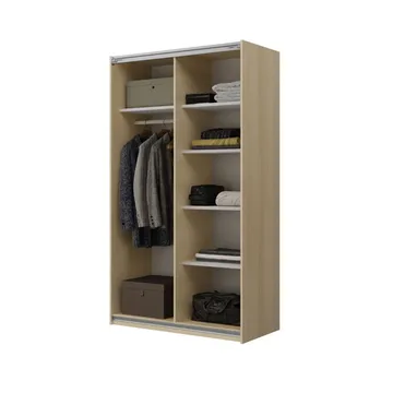 Garderobe Kube 2 skyvedør - Lindberg Eik - Oppbevaring - Garderober & garderobesystem