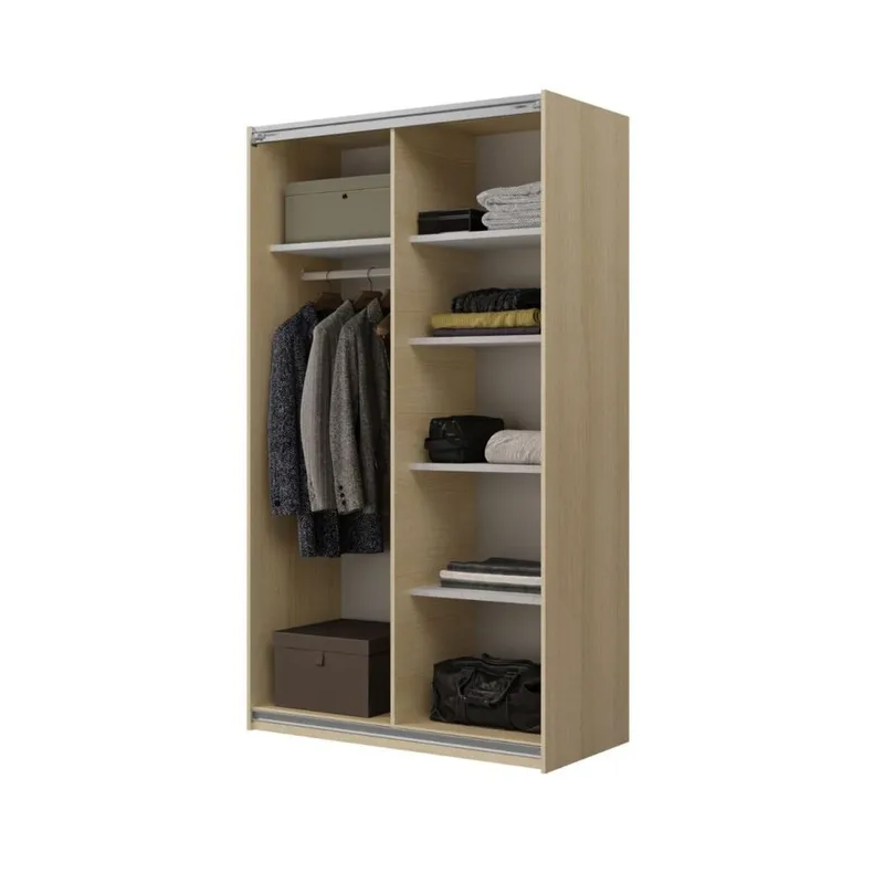 Garderobe Kube 2 skyvedør - Lindberg Eik - Oppbevaring - Garderober & garderobesystem