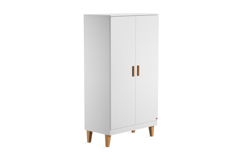 Garderobe Lounge Tre / Natur / Hvit - VOX - Garderober & garderobesystem - Barnegarderobe - Garderobeskap