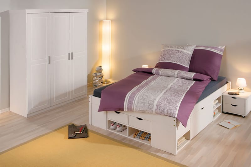 Garderobe Maior 140 cm - Hvit - Oppbevaring - Garderober & garderobesystem