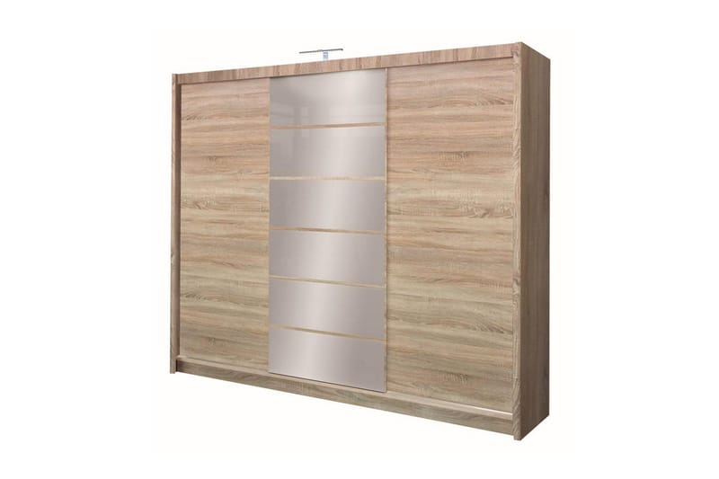 Garderobe Malibu 250x61x215 cm - Garderober & garderobesystem