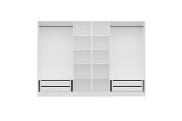 Garderobe med Speil Cambrian - Hvit - Oppbevaring - Garderober & garderobesystem