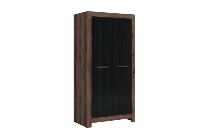 Garderobe Medard 98x195 cm - Brun - Garderober & garderobesystem - Garderobeskap