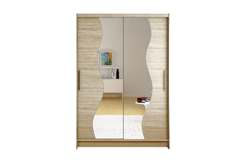 Garderobe Miami 120x58x200 cm - Garderober & garderobesystem