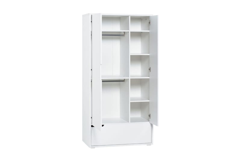Garderobe Milk Hvit - VOX - Barnegarderobe - Garderobeskap - Garderober & garderobesystem