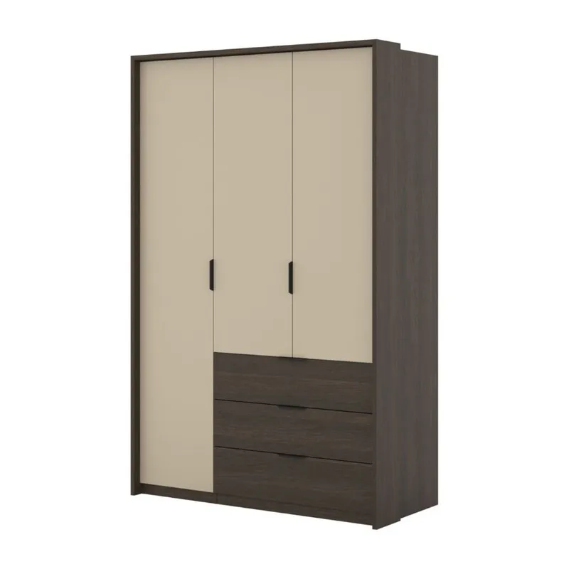 Garderobe Mola 3 dører med 3 skuffer