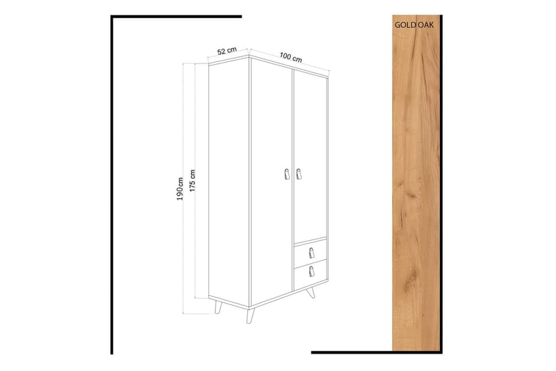 Garderobe Naidaj - Oppbevaring - Garderober & garderobesystem