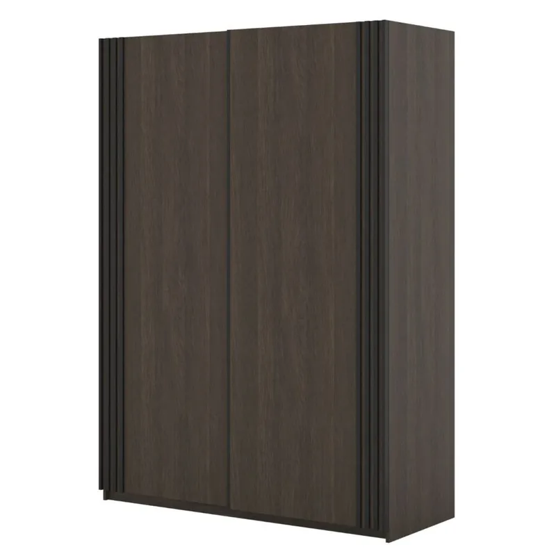 Garderobe Niva 2 skyvedørs garderobe, Dunin Eik