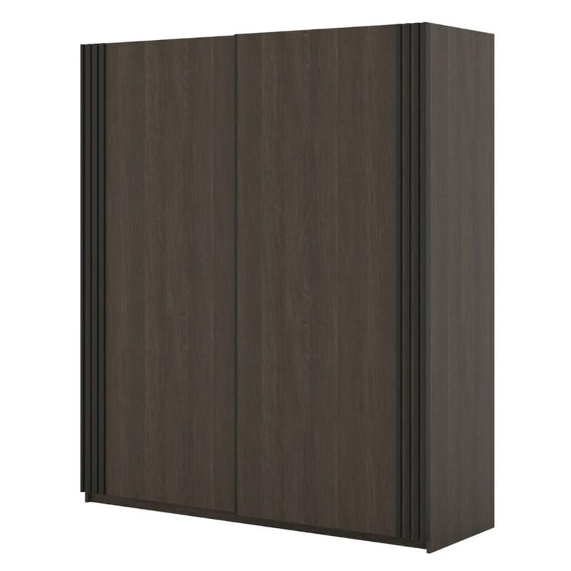 Garderobe Niva Bred 2 Skyvedør, Dunin Eik